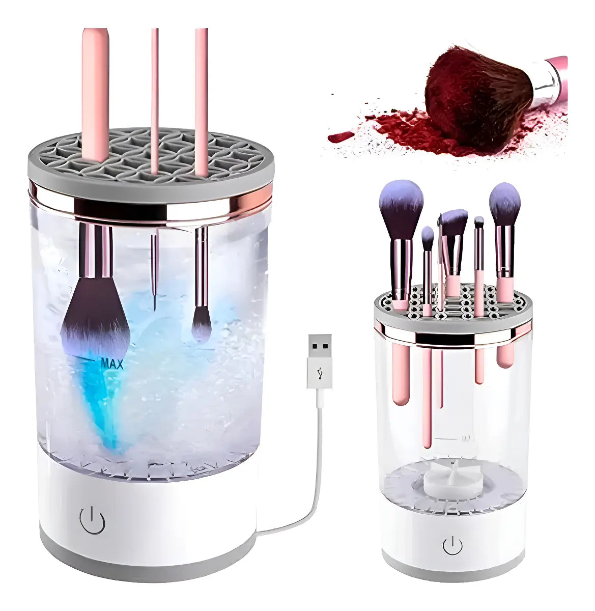 Lavadora de Brochas de Maquillaje